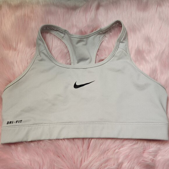 Nike Womens White Sports Bra - Picture 1 of 3